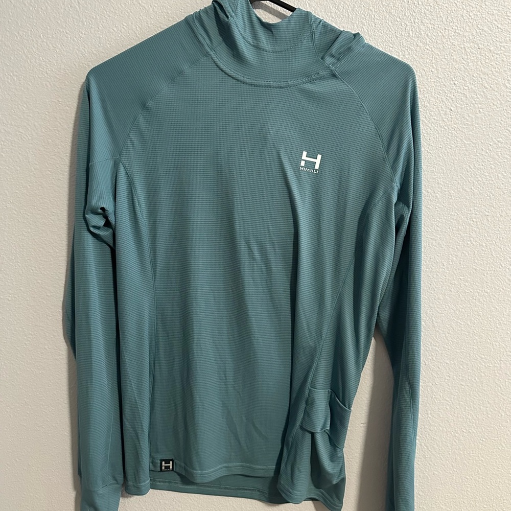 Himali Teal Performance Sun Hoodie